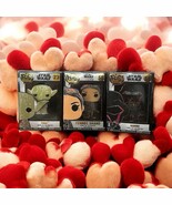 LOT Funko Pop Pin Pins Star Wars Mandalorian Yoda Karre Fennec Shand NIB - $566.69 MXN