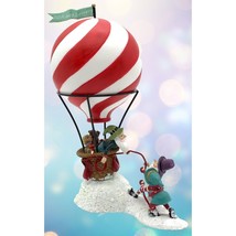 Dept 56 North Pole Series Dash Away Delivery Hot Air Balloon Christmas Village - £32.08 GBP