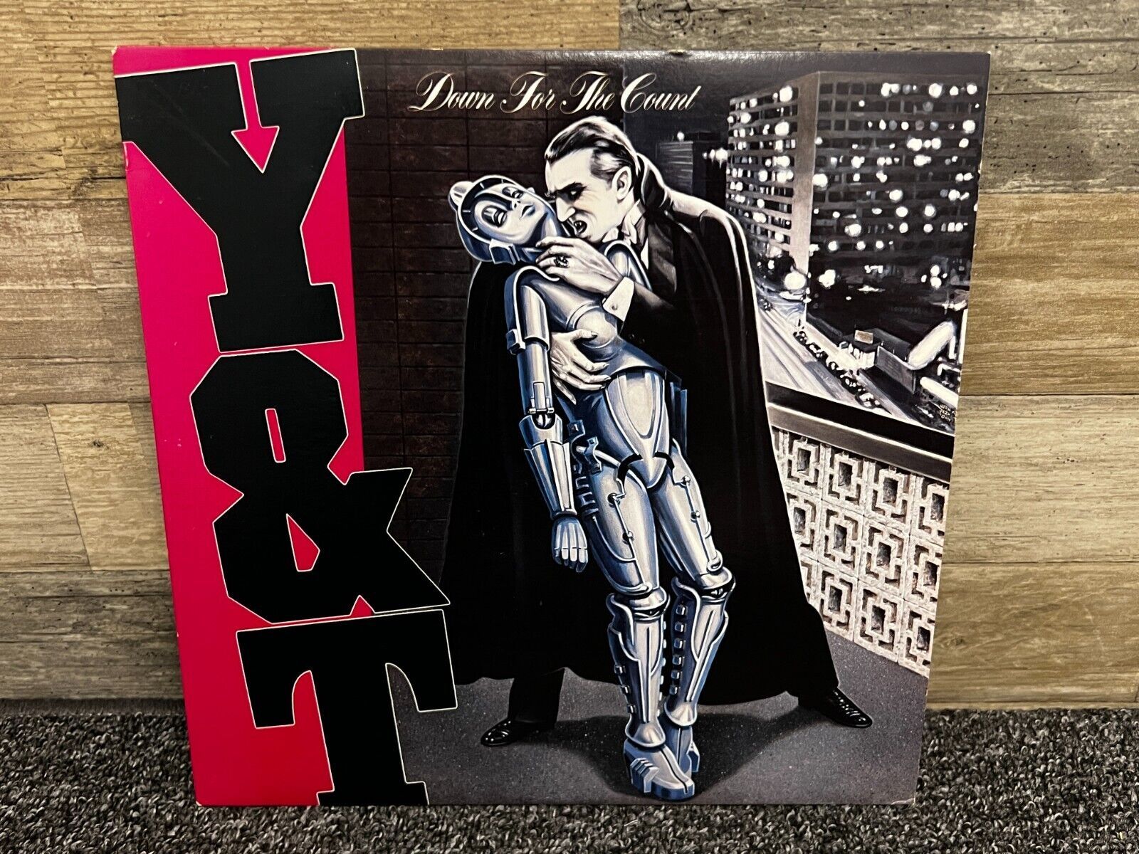 Primary image for Y & T Down for the Count Vinyl LP Record A&M 1985 SP-05101