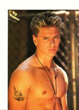 Jeremy Jordan teen magazine pinup clipping shirtless Bop 90&#39;s Teen Idols - $7.00
