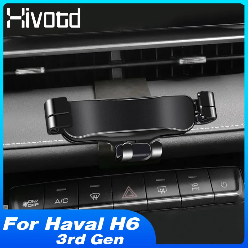 Car Phone Holder For Haval H6 Ultra 2023 Interior Accessories GPS Air Vent Mount - £22.52 GBP