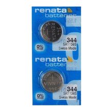 Renata 344 SR1136SW Batteries - 1.55V Silver Oxide 344 Watch Battery (100 Count) - £61.33 GBP+