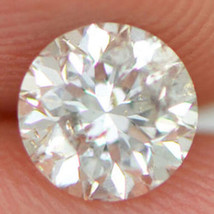 Round Shape Diamond Polished Natural White Loose Certified Enhanced 0.51ct F/SI2 - £315.68 GBP