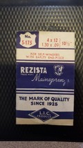 NEW Vintage Rezista mainsprings Mainspring Watch Part 4 x 12 / 10-1/2&quot; No. S-175 - £12.14 GBP