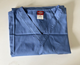 NWT Dickies Signature Women&#39;s V-Neck Scrub Top &amp; Pants Set Caribbean Blue, XS - £17.93 GBP