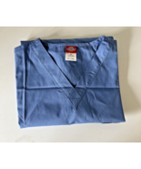 NWT Dickies Signature Women&#39;s V-Neck Scrub Top &amp; Pants Set Caribbean Blu... - $30.69 CAD