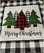 Christmas Shower Curtain &quot;Merry Christmas&quot; Good Condition-Rare-SHIPS N 2... - £19.44 GBP