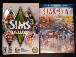 Sims 3: Deluxe + Ambitions Expansion Pack [Win/Mac, PC] + Sim City LMTD Edition - £13.12 GBP