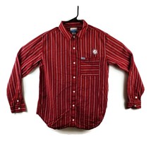 Columbia PFG Womens Long Sleeve Button Up Shirt Alabama Crimson Tide Size Medium - £19.40 GBP