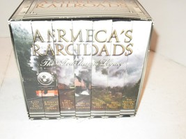 VHS MOVIES- AMERICA&#39;S RAILROADS- THE STEAM TRAIN LEGACY- 6 TAPES- EXC- B15 - $46.33 CAD