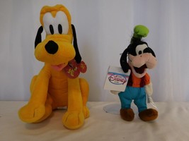 Disney Pluto Kohls Cares Plush Stuffed Animal Toy 12&quot; + Disney Goofy 9&quot; ... - £10.29 GBP