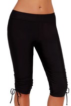 Black Side Drawstring Rash Guard Boardshort - $244.18 MXN
