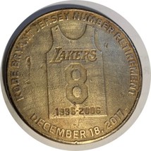 2017 1996-2016 lakers  kobe jersey number retirement coin Limited edition - £8.64 GBP