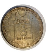 2017 1996-2016 lakers  kobe jersey number retirement coin Limited edition - £8.59 GBP