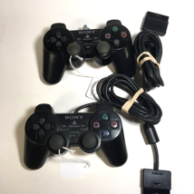 Sony PlayStation 2 DualShock 2 OEM Controller Lot Tested As Is For Parts Repairs - £13.20 GBP