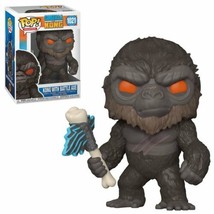 Godzilla vs Kong, Kong with Battle Axe Vinyl POP Figure Toy #1021 FUNKO NEW NIB - £6.91 GBP