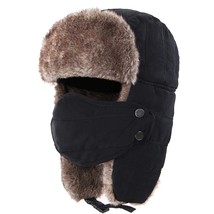 Outdoor Trooper Trapper Hat Warm Winter Hunting Hats With Ear Flaps Mask Aviator - £31.63 GBP