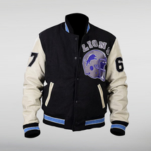 Detroit Lions Hills Cop Varsity Jacket - £67.62 GBP