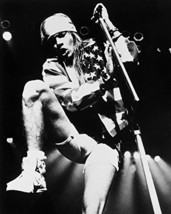 Guns 'N Roses Axl Rose On Stage Performing With American Flag Over Shoulder 16X2 - $69.99