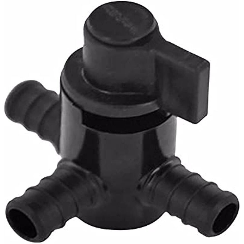 Ecopoly 31914 PEX 180 Degree Valve, 0.5&quot; ID, Crimp, Plastic (Pack of 2) - $25.48
