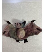 ty beanie ORIGINAL baby tye-dye Batty with 1996/1998 TAG ERRORS PE pelle... - £15.93 GBP