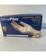 Gloveworks IVPF46100 Vinyl Disposable Gloves Small Clear Powder Free 100 pk - £6.75 GBP