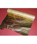Chinese Wrapping Paper Vintage Gold Cellophane Restaurant or Market - $24.99