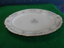 Magnificent Royal Cina By Noritake &quot;Florissant&quot; Rose/Floral-...OVAL Platter - £13.62 GBP