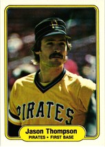 1982 Fleer #501 Jason Thompson Pittsburgh Pirates - £4.40 GBP