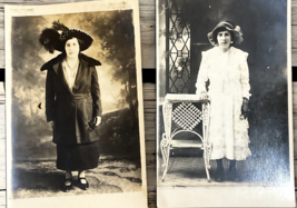11 RPPC's Photograph Post Cards Young Hispanic Women Culture 1920's image 7