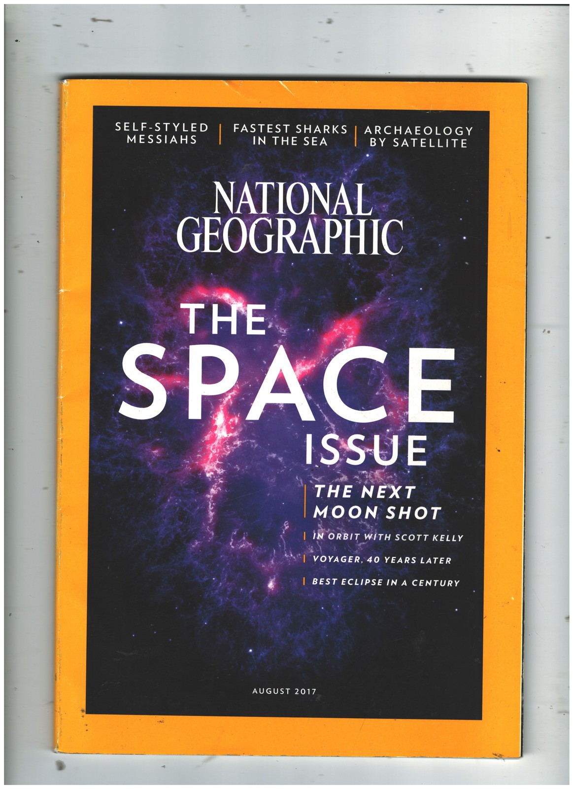  National Geographic magazine August 2017, the SPACE Issue - $20.23