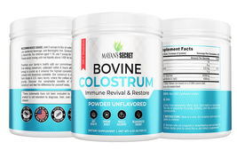 Bovine Colostrum powder Grass-Fed Immune Fintness,Gut, Brain,Energy, Skin 6 hour - £67.15 GBP