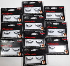 ARDELL Demi Wispies Black Lashes 10 Pair Lot New &amp; Sealed Eyelashes natural hair - £26.37 GBP