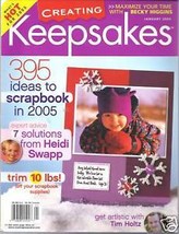 Creating Keepsakes Magazine January 2005 - £1.38 GBP
