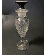 Antique 1900-1930’s Etched Parfum Bottle With Enamel Guilloche Stopper - €55,69 EUR Antique 1900-1930’s Etched Parfum Bottle With Enamel Guilloche Stopper - €55,69 EUR