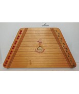 Lap Harp Dulcimer 15 String Wooden INSTRUMENT Vintage Music #2 - $32.97