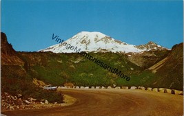 The Hairpin Turn Mt. Rainier National Park Postcard PC277 - £3.98 GBP