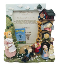 Vintage Mother Goose Dezine 3D Collection Woman Lived in Shoe Photo Frame 4x6 - £13.66 GBP