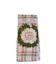 NWT Christmas towel gift set 2 pc kitchen towel 16 x 26 inches  - £11.65 GBP