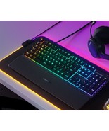 SteelSeries Apex 3 RGB Gaming Keyboard – 10-Zone RGB Illumination - £23.35 GBP