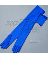 23.5&quot; Long 4-Way Stretch Matte Finish Satin Dress Gloves Opera Length 16BL - €18,23 EUR+