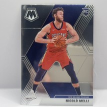 2019-20 Panini Mosaic Basketball Nicolo Melli Base RC #216 New Orleans Pelicans - £1.57 GBP