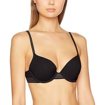 DKNY Womens Intimates Skyline Custom Lift Bra Size 34C Color Black/Glow - £39.17 GBP