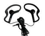 Sony SPORTS Running EARHOOK In-ear HEADPHONES Earphone - BLACK MDR-AS200 - $19.79