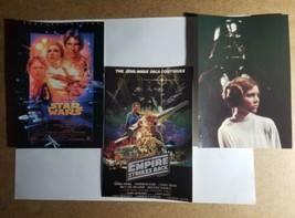 Set Of (3) Star Wars Post Cards - Unposted - £0.76 GBP