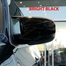 Pair Black Side View Mirror Cover caps For BMW X5 E70 X6 E71 2008-2013 M Style - £34.36 GBP