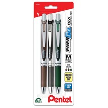 Pentel EnerGel RTX Retractable Liquid Gel Pens 0.7mm 3/Pkg-Camouflage Expression - $686.69 MXN