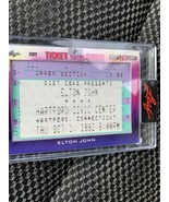 2022 Leaf Pop Century Ticket To The Show ELTON JOHN Concert 1992 hartfor... - £17.86 GBP