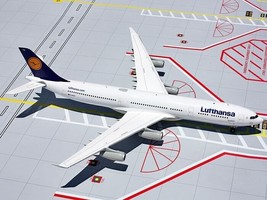 Lufthansa Airbus A340-300 D-AIFC GeminiJets G2DLH368 Scale 1:200 RARE - $295.95