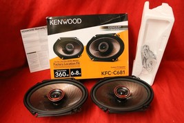 Kenwood KFC-C681 6&quot; x 8&quot; 360W Peak Power 2-Way Car Speakers NEW, #N1 - $72.58 CAD